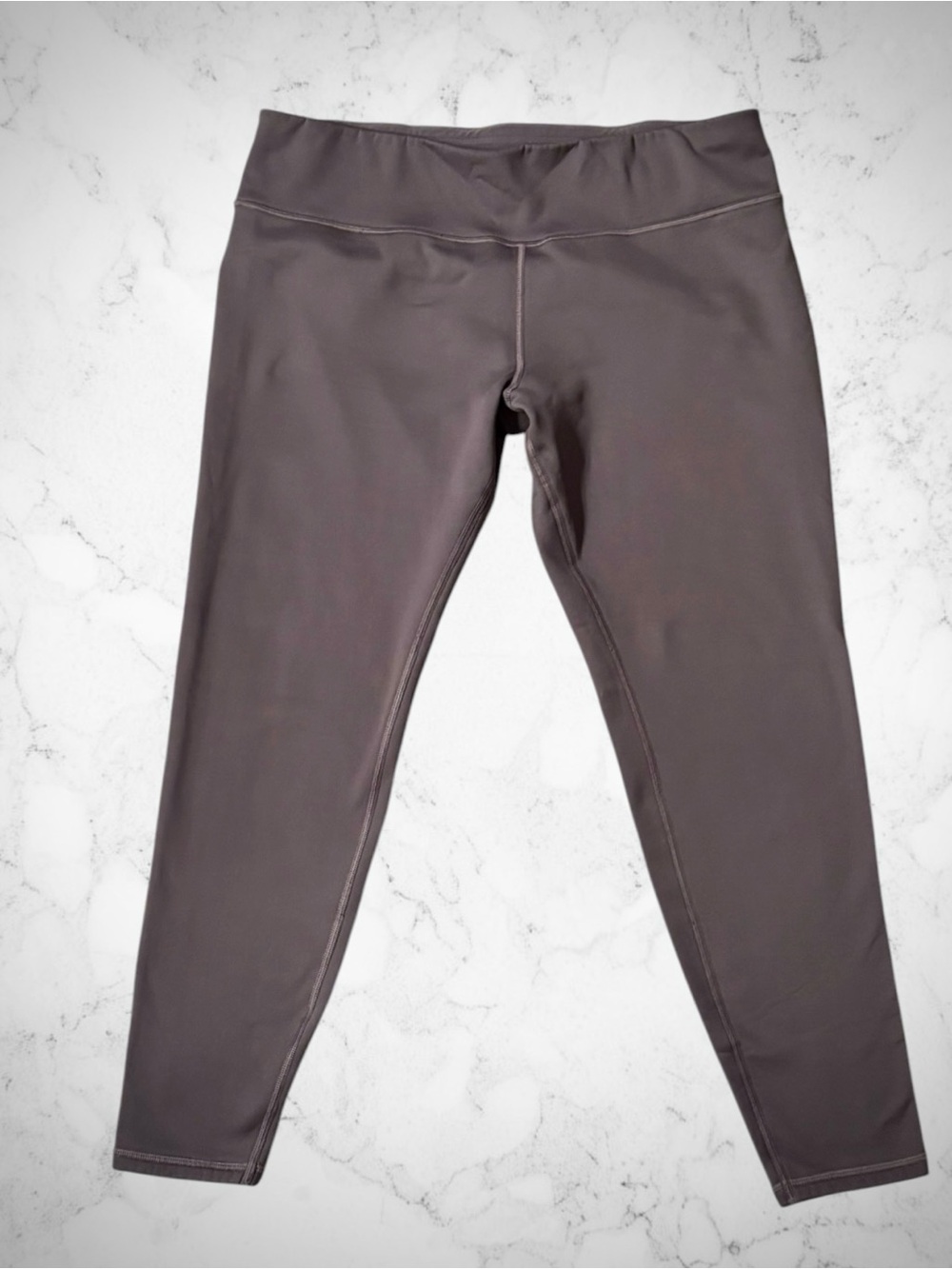 Athleta Fleece Lined Thermal Cold Weather Leggings PrimaLoft Gray XL 353819